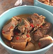 Goat Meat Peppersoup/Yam
